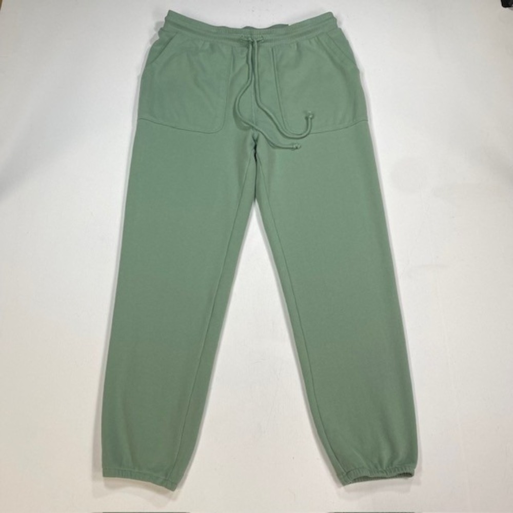American Eagle Tomgirl Jogger Pants Womens Medium Sage‎ Green Low Rise New